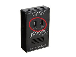 NEGUROSU　ピーポーマン　BT1　テストリード　電圧表示